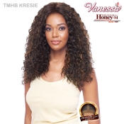 Vanessa Honey M Brazilian Human Hair Blend Swissilk Lace Front Wig - TMHB KRESIE